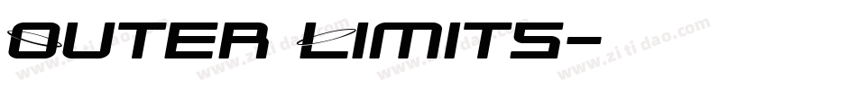 Outer Limits字体转换